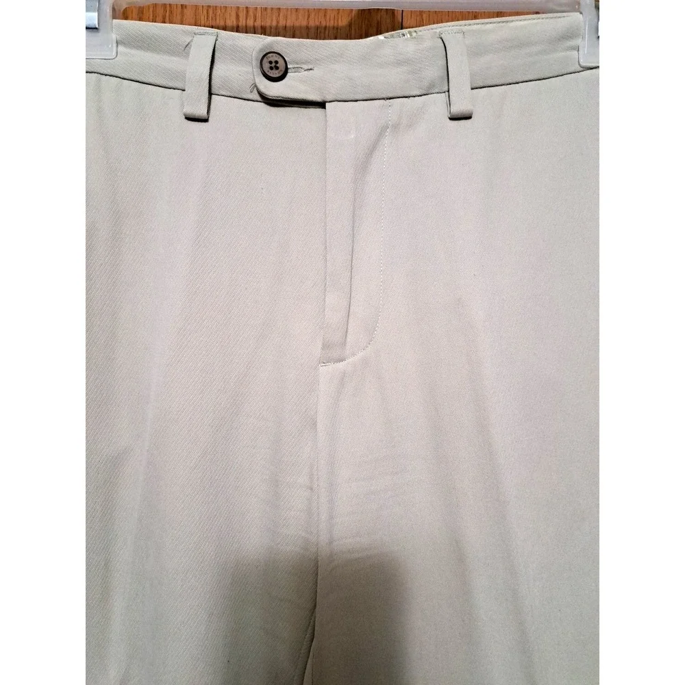 Tommy Bahama Men's Tan Silk Blend Trousers Pants 34x 30